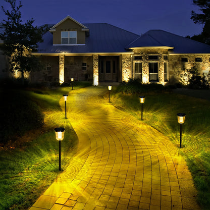 Bowl Solar Pathway Lights 4 Pack