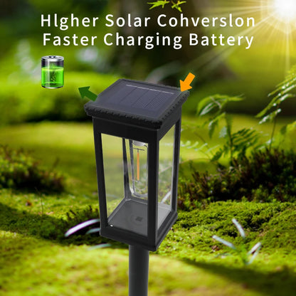 Retro Solar Pathway Lights 