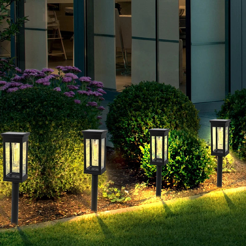 Retro Solar Pathway Lights 