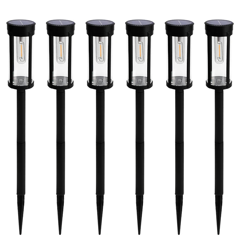 Retro Solar Pathway Lights 