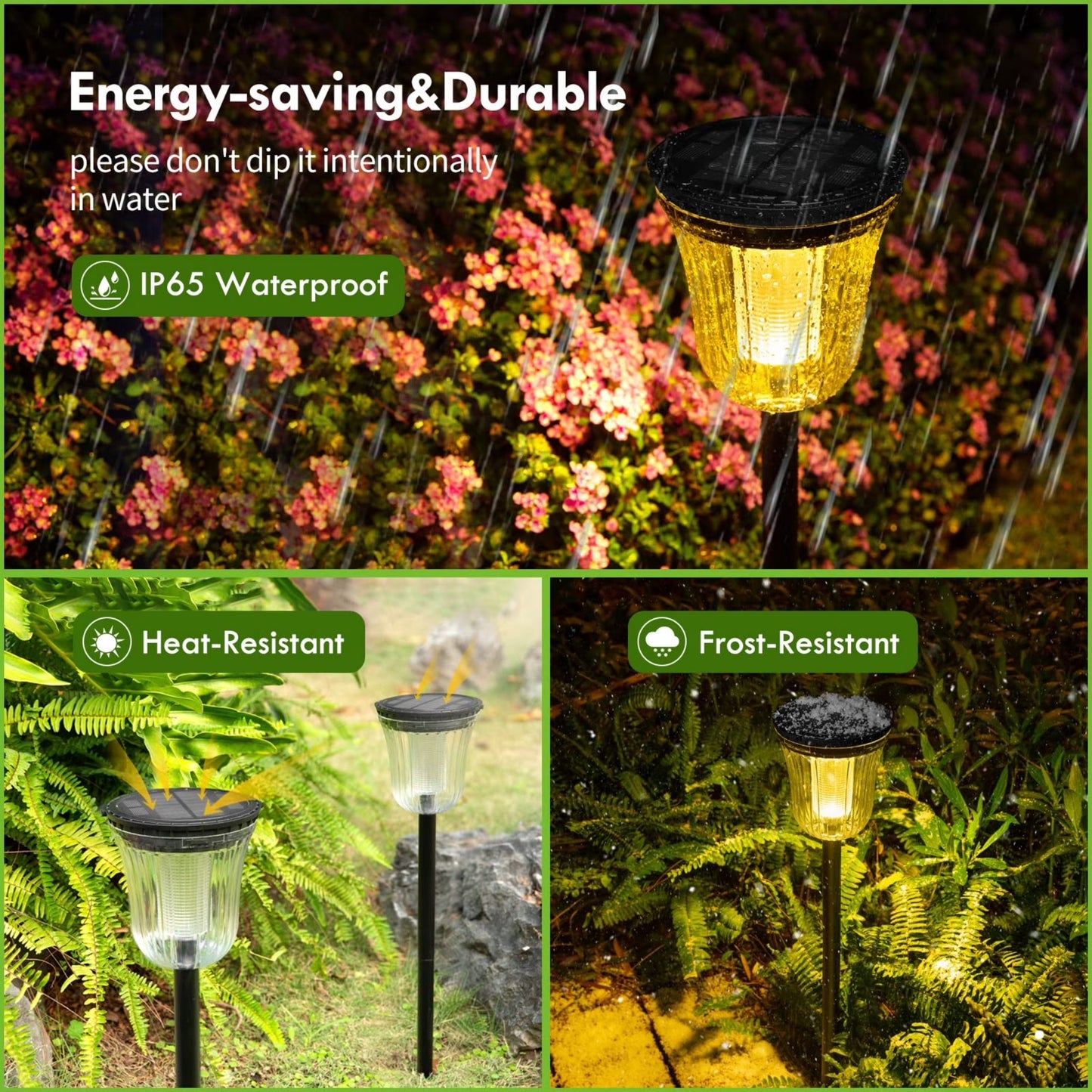 Bowl Solar Pathway Lights 4 Pack