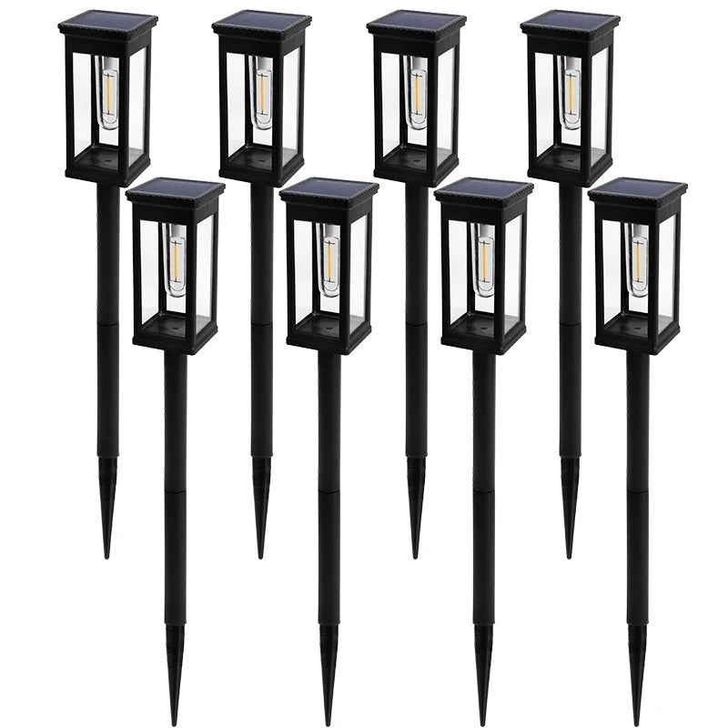 Retro Solar Pathway Lights 