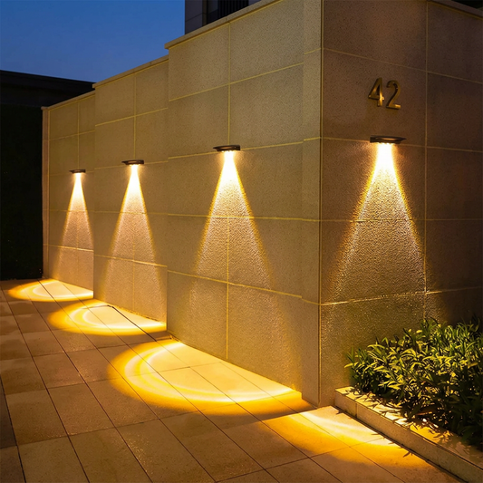LED Solar Wall Lights Fence Lights