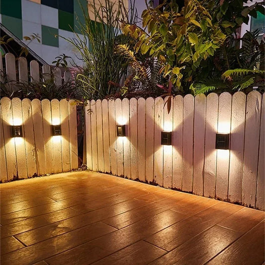 Solar Up and Down Wall Lights 