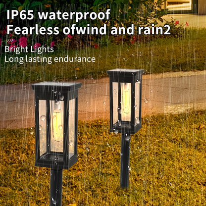 Retro Solar Pathway Lights 