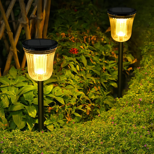 Bowl Solar Pathway Lights 4 Pack