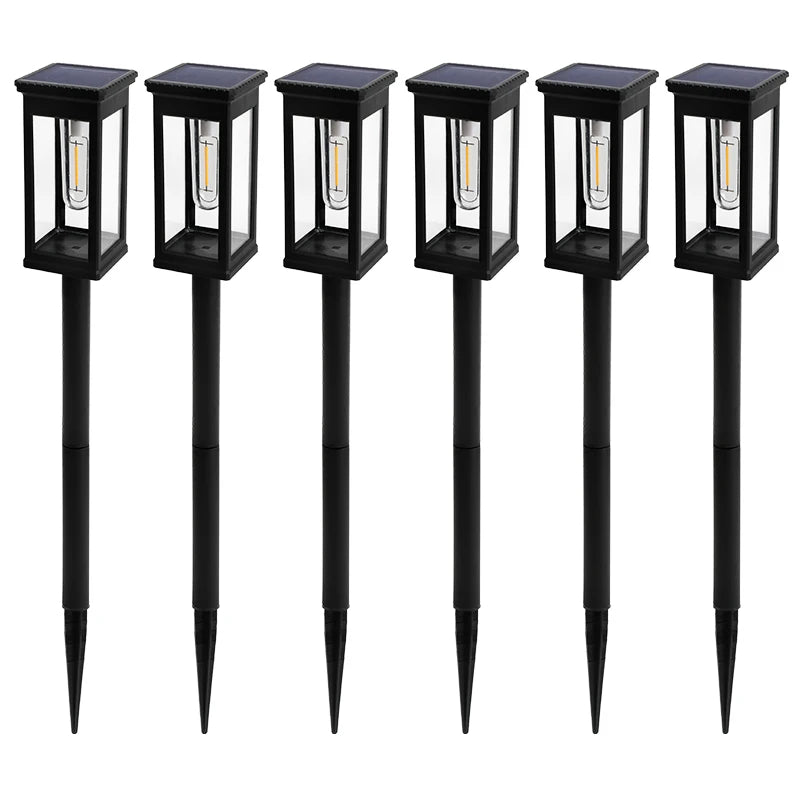 Retro Solar Pathway Lights 